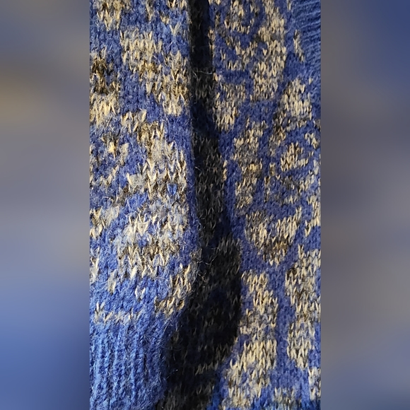 United Colors of Benetton Mohair Sweater sz 44, US 10, Made in Italy - Picture 6 of 12